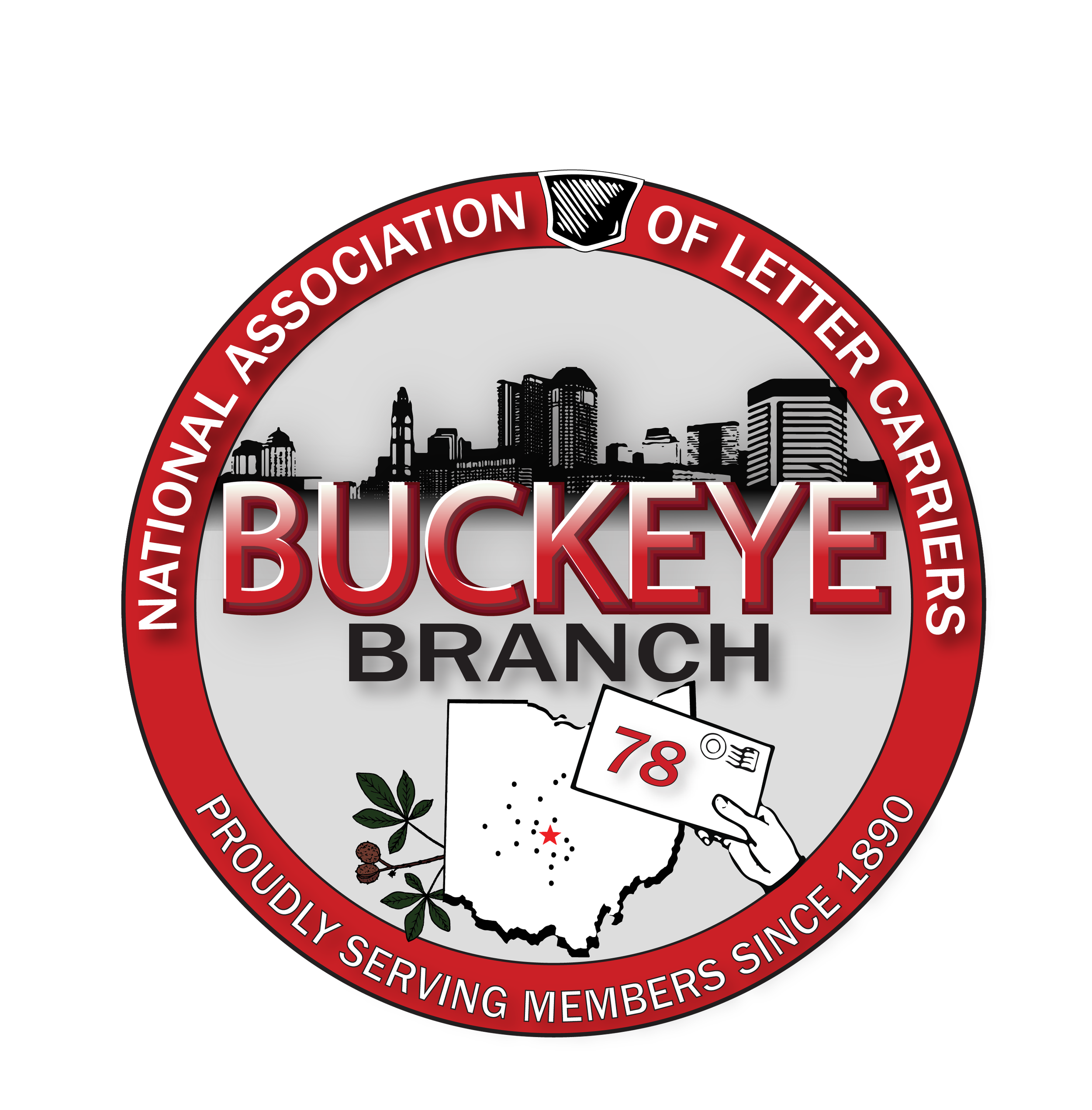 Branch 78 Membership Pins — NALC Buckeye Branch 78 Columbus Ohio